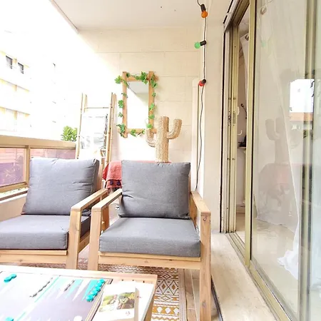 Happy - 2 Terraces - 1min To The 公寓 戛纳