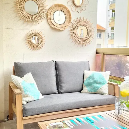 Appartement Happy - 2 Terraces - 1min To The Cannes